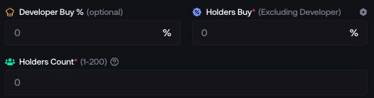 Allocation and holder controls